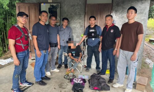 อำเภอเชียงดาว จังหวัดเชียงใหม่ จับต่างด้าวลักขโมยของ