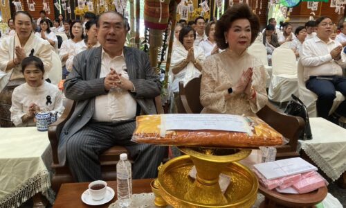 เชียงใหม่ – กฐินบูรณะวัดป่าไม้แดง สร้างอาคารผู้ป่วยใหม่โรงพยาบาลไชยปราการ พร้อมมอบเสื้อกันหนาว