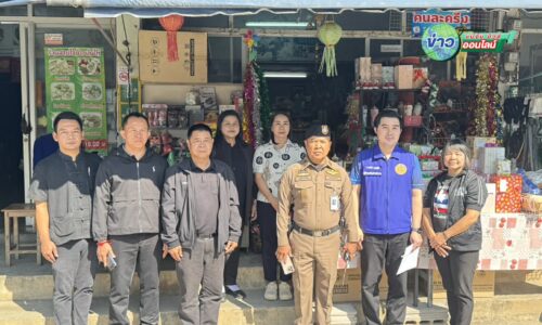 อำเภอแม่จัน–เทศบาลแม่คำ ผนึกกำลังตรวจร้านดอกไม้ไฟ เน้นถูกกฎหมาย-ปลอดภัย