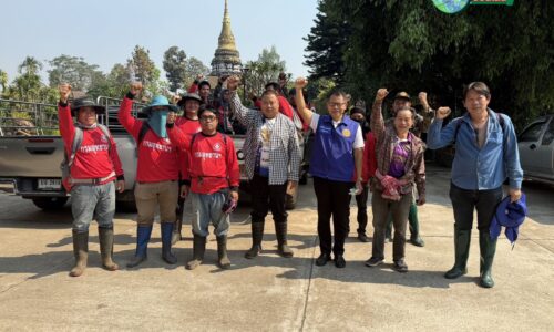 “ผู้ว่าฯ เชียงราย” สั่งลุยดับไฟป่าดอยผาโง้มตลอดคืน ปกป้องพระธาตุศักดิ์สิทธิ์-คุมเข้มห้ามเผาเด็ดขาด!