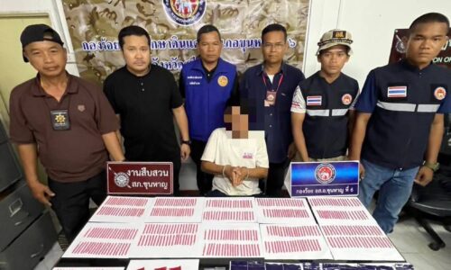 ศรีสะเกษ – อำเภอขุนหาญรวบนักค้ายาบ้าได้ของกลางเป็นยาบ้า 4,200 เม็ด เคตามิน 4.5 กรัม รถเก๋งมาสด้า 3 จำนวน 1 คันและรถจักรยานยนต์ จำนวน 5 คัน