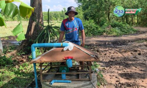 “ศรีสะเกษ” ล่าโจรแสบสุดเหิม ริล้วงคองูเห่า แอบขโมยปั้มน้ำผู้ใหญ่บ้าน คาดเร่ขายซื้อยาเสพ