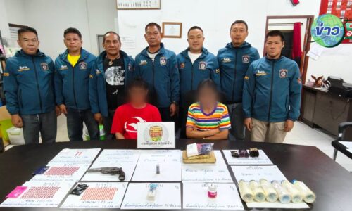 ทลายรัง “ดงมะตื๋น-หนองจิ้น”! ทีมหมาป่าราตรีบุกรวบเครือข่ายยานรก ขุดดินฝังยาบ้า-เฮโรอีนนับหมื่น ยึดปืนเพียบ!