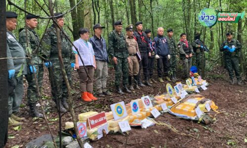 เชียงใหม่ – เด็ดหัว 4 ศพคาชายแดน! ทหารพรานแม่อายปะทะเดือดแก๊งค้ายา ยึดยาบ้ากว่า 1.1 ล้านเม็ด พ่วงเฮโรอีน-ฝิ่นดิบ มูลค่ามหาศาล